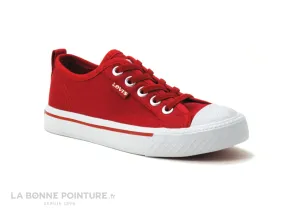 Achat chaussures Levi's Enfant Chaussure en Toile, vente Levis MAUI VORI0005T Red 047 - Tennis toile rouge enfant