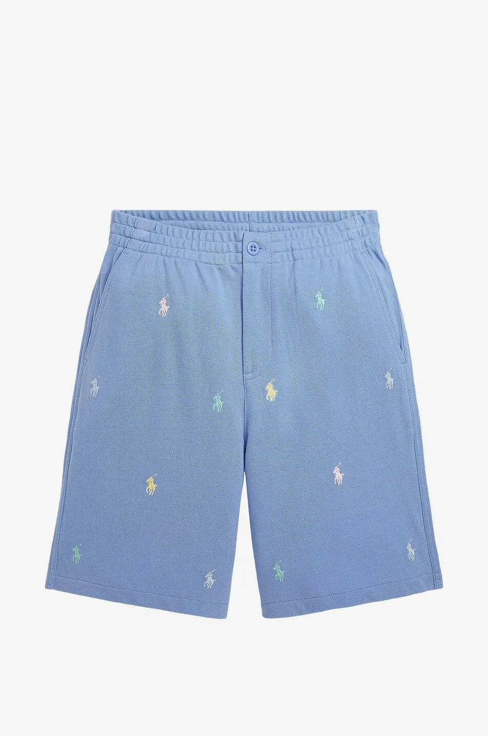 Bermuda en coton piqué adolescent Polo Prepster Pony Allover