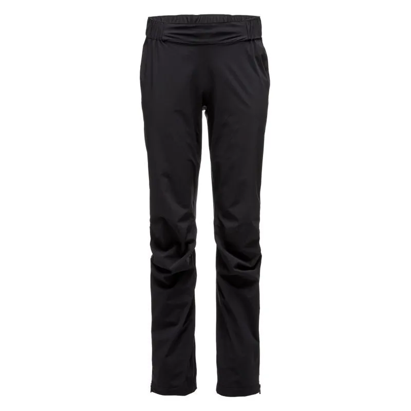 Black Diamond Stormline Stretch Rain - Pantalon imperméable femme | Hardloop