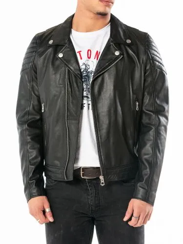 BLOUSON PERFECTO DAYTONA 73 BURNING NOIR