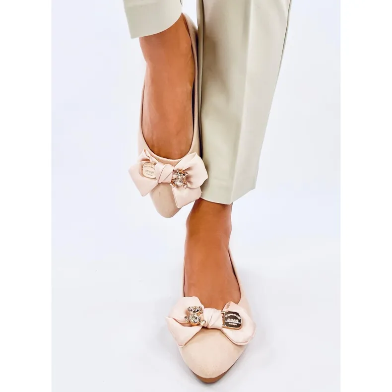 Bonnies Ballerines ours en peluche beiges