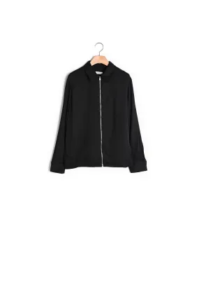 Chemise fluide zippée