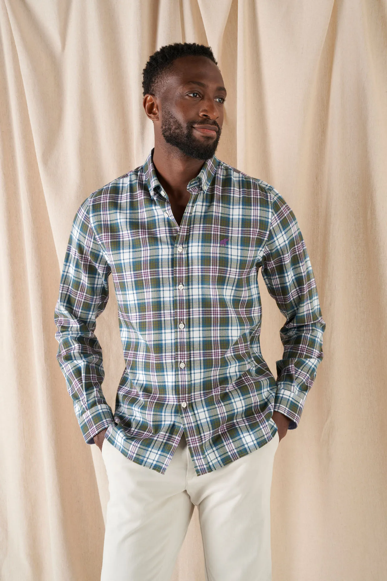 Chemise Montreux Nephrite