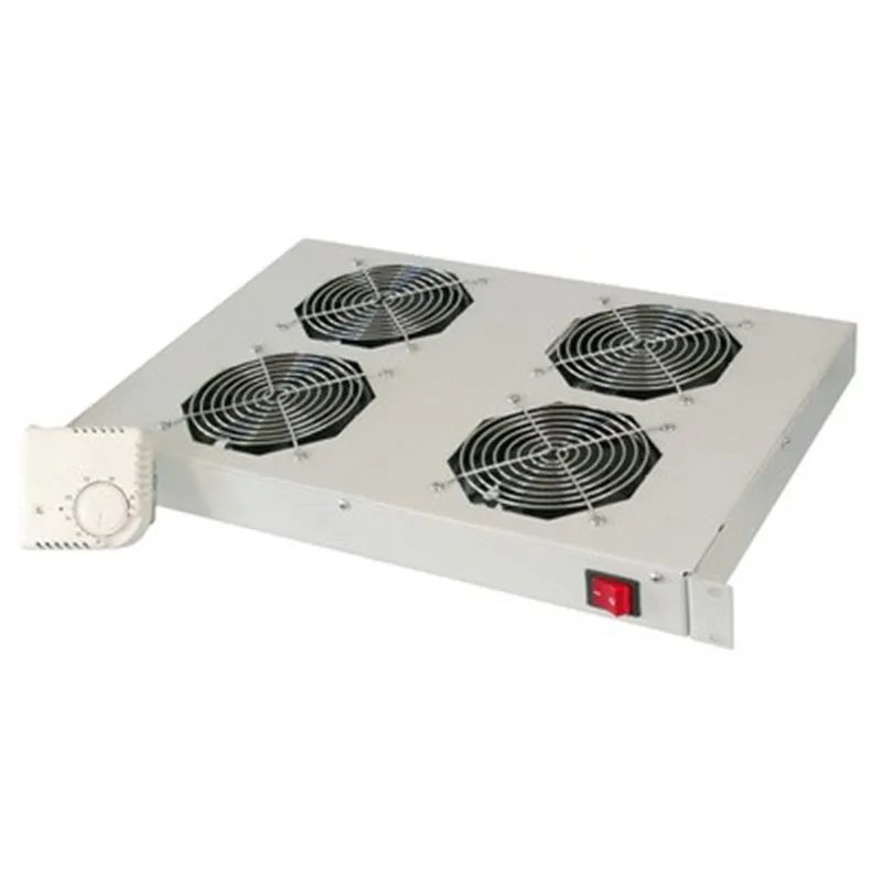 DIGITUS Ventilation 483 x 150 - 4 ventilateurs - gris clair