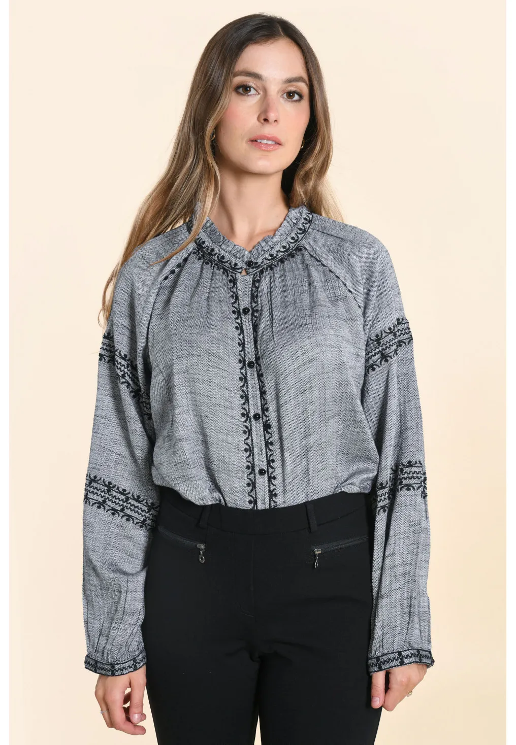 FILIA - CHEMISE - ANTHRACITE