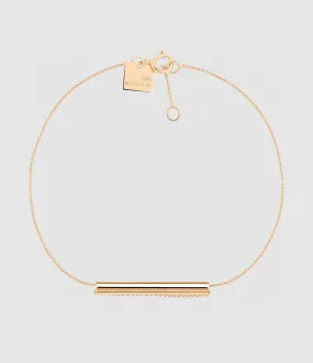 GINETTE NY Partager  Bracelet Straws Or Rose  