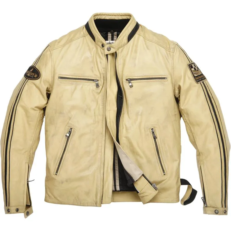  HELSTONS Blouson ACE RAG  Blouson moto cuir