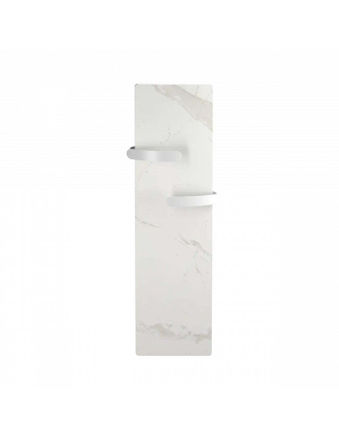 KERAMOS HUG nativ Radiateur salle de bains 1000W Céramique marbre blanc INTUIS K164713