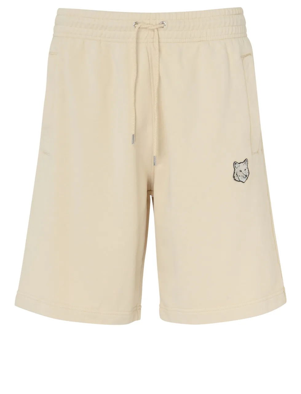 Kituné Bold Fox Head bermuda beige