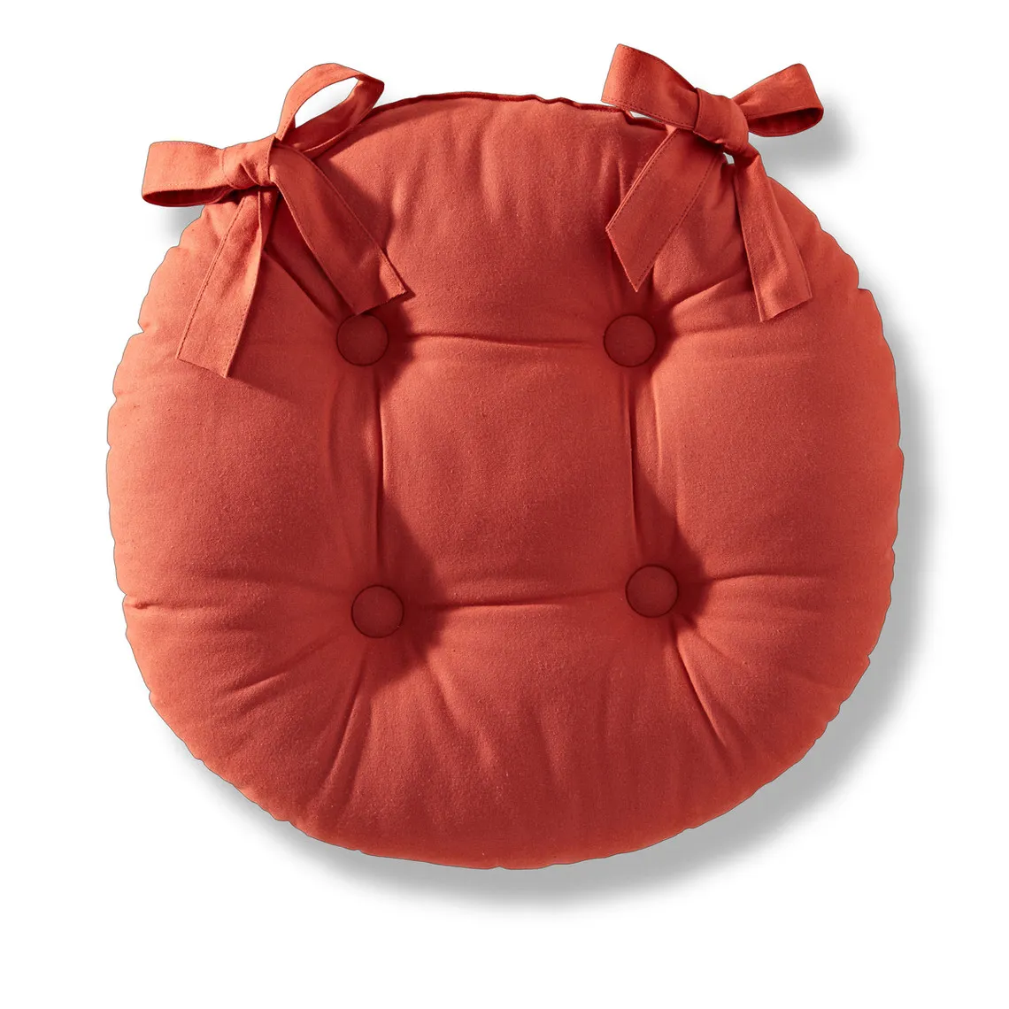 Lot de 2 galettes Becquet - Orange | Galette de chaise 3 SUISSES