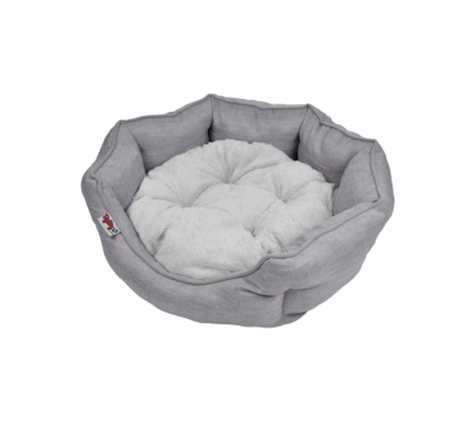 Lot De 2 Paniers Chien et Chat "newton" 60cm Gris