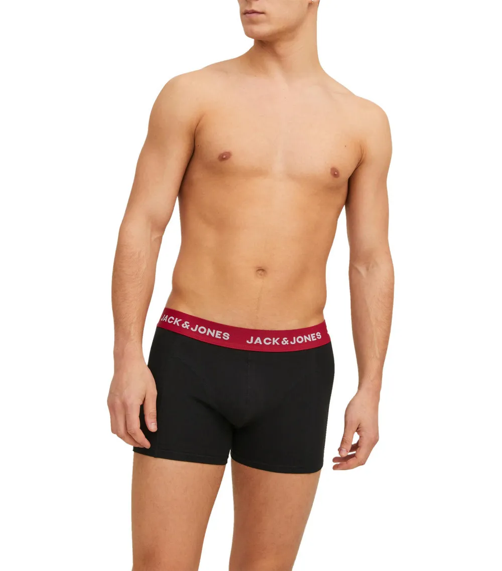 Lot de 3 Boxers Jack & Jones coton multicolore
