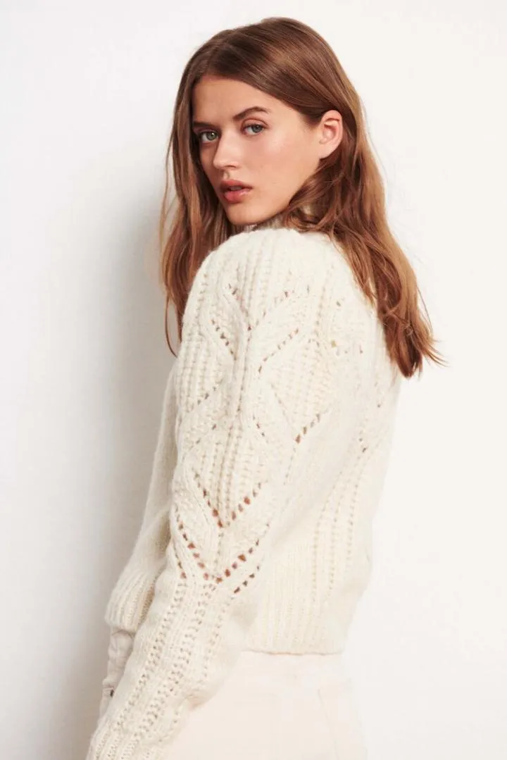 MAILLES ba&sh Femme | TELIO. Blancecru