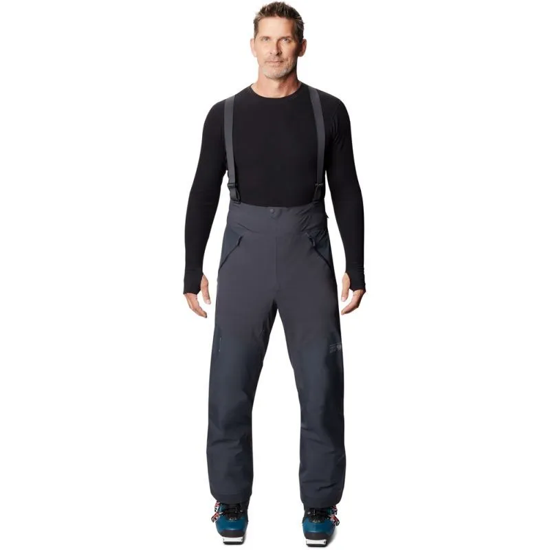 Mountain Hardwear High Exposure GTX C-Knit Bib - Pantalon imperméable homme | Hardloop