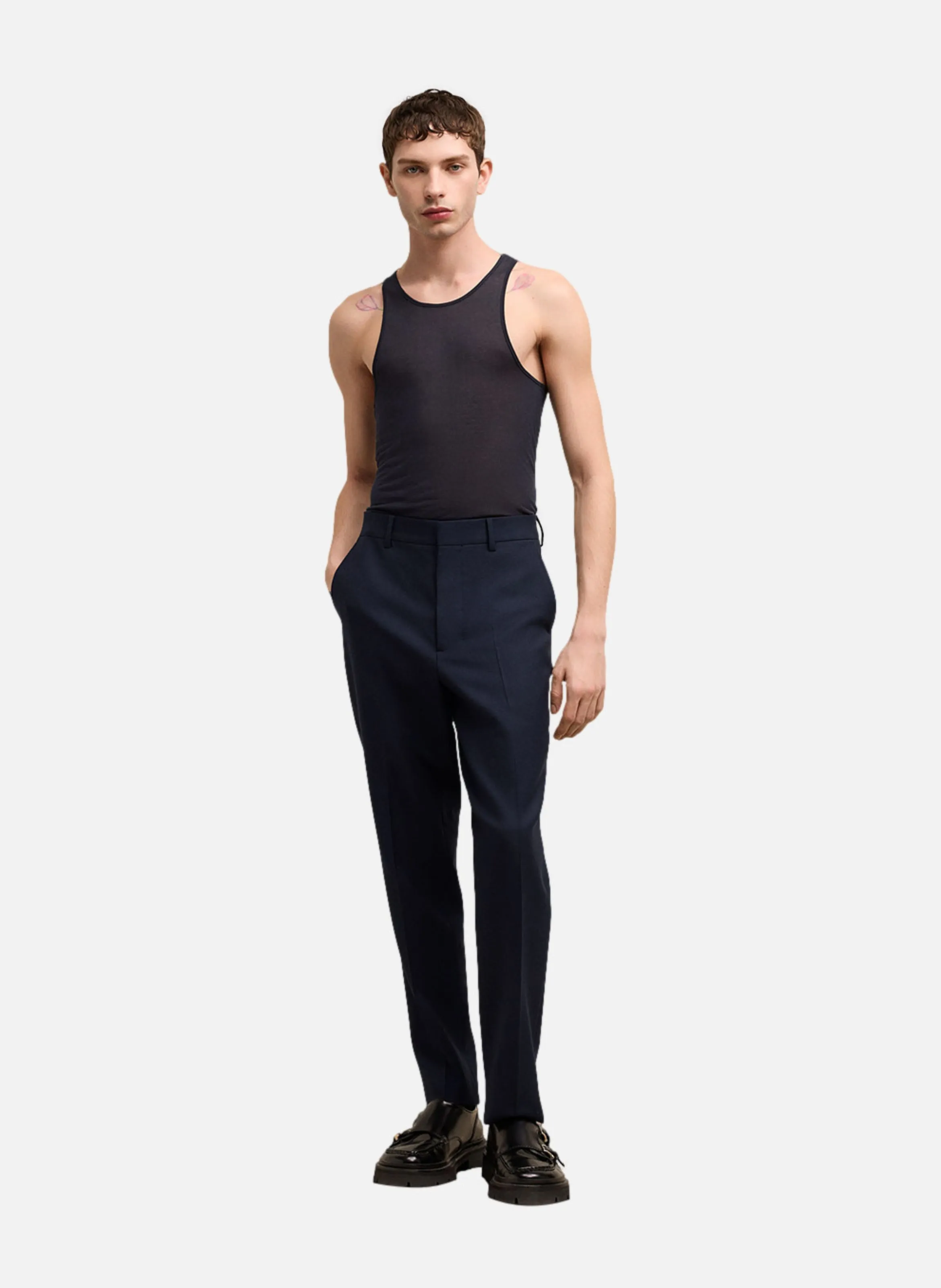 PANTALON CIGARETTE - AMI PARIS pour HOMME | Printemps