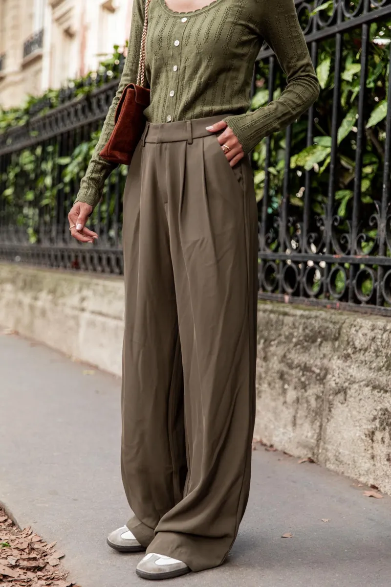 pantalon à pinces