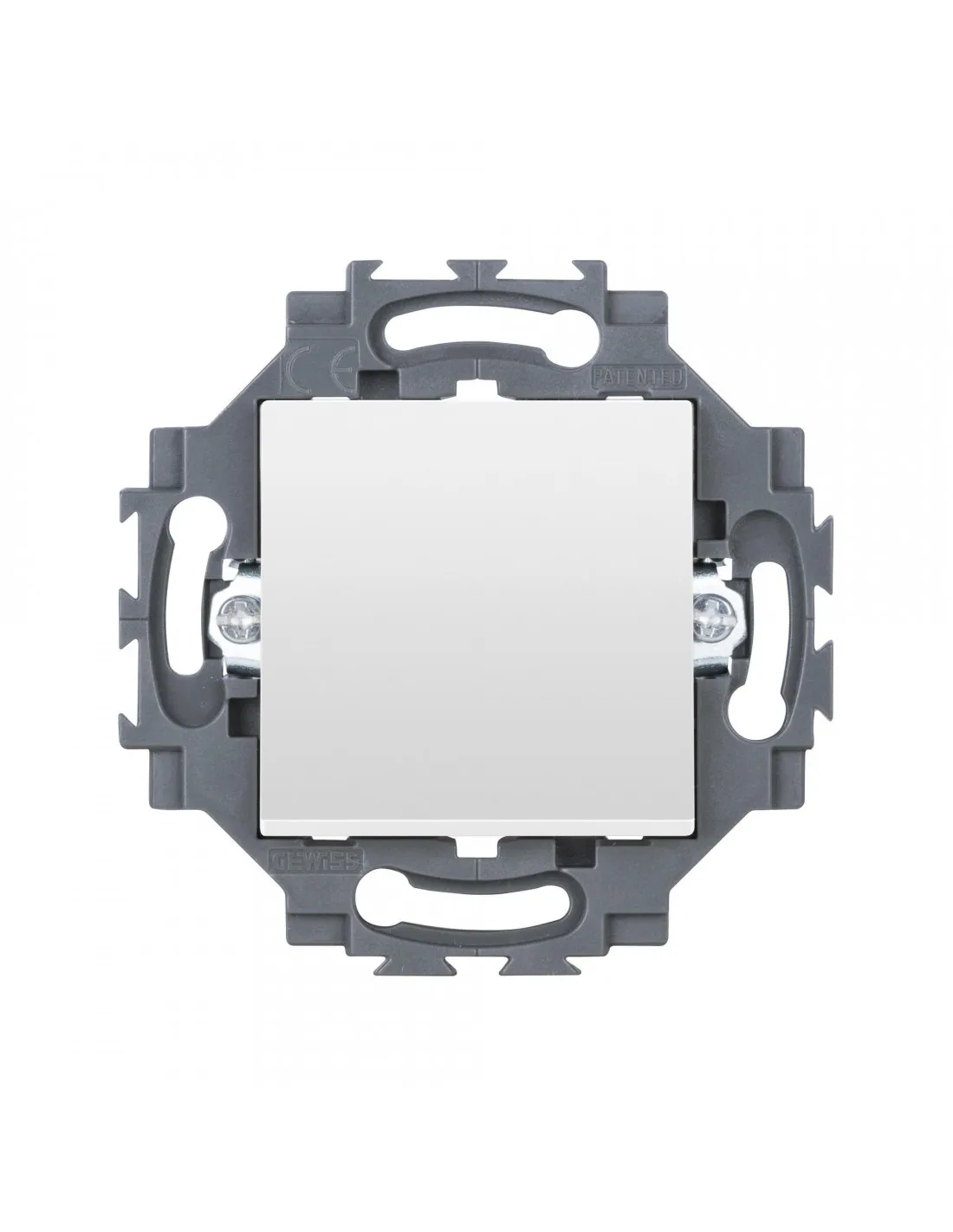 PERMUTATEUR C.AUTO. 1P 10AX BLANC GEWISS GW35015W