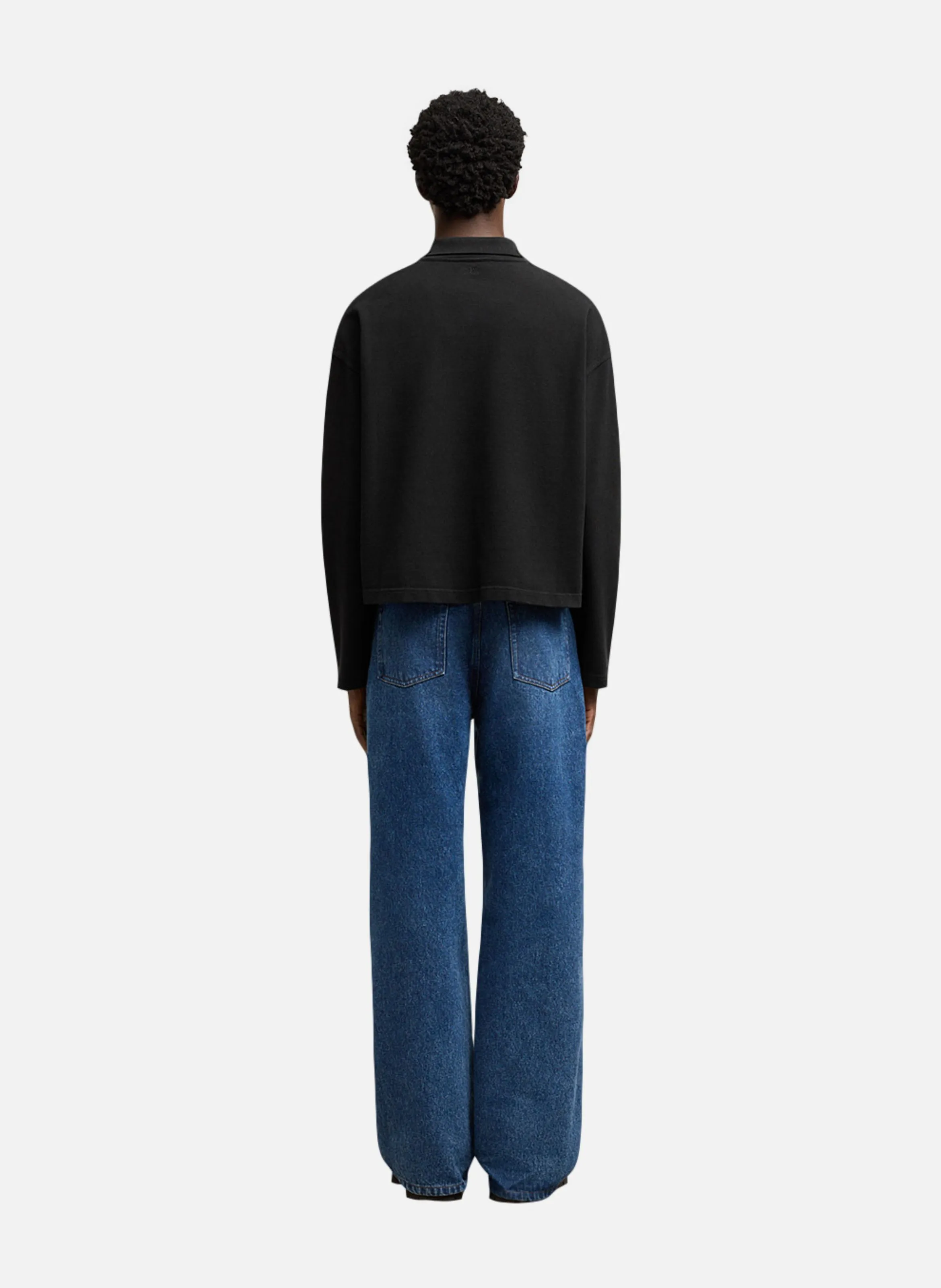 POLO MANCHES LONGUES AMI DE COEUR UNISEXE - AMI PARIS pour HOMME | Printemps
