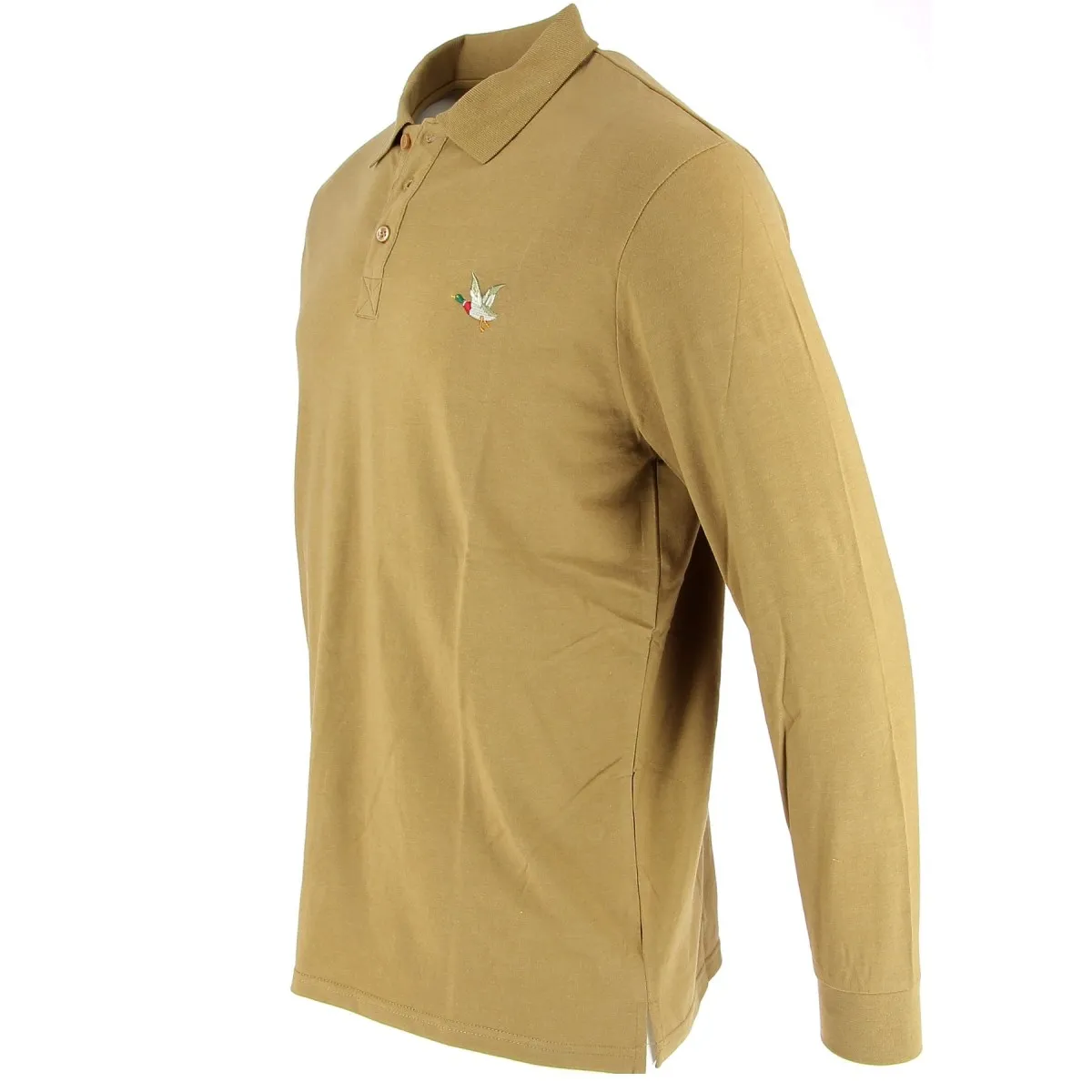 Polo manches longues  Chevignon Camel - Matière noble 19,90€