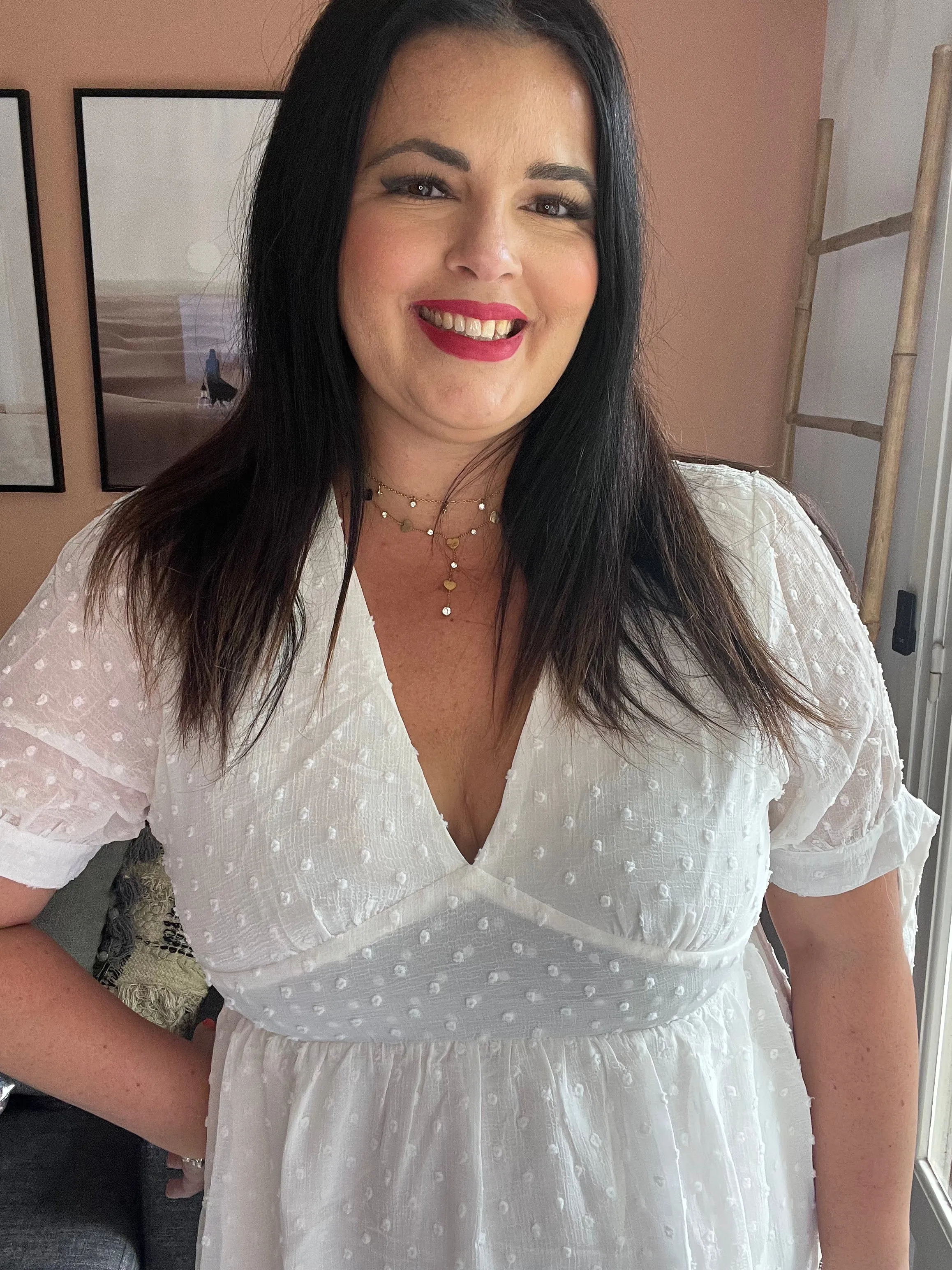 Robe Cecile blanche