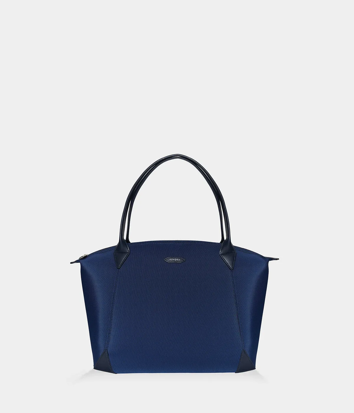 Sac Journey Apple Skin et Nylon Recyclé Bleu Marine