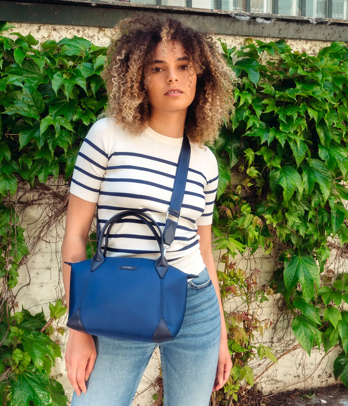 Sac Pretty Uppeal & Nylon recyclé bleu marine