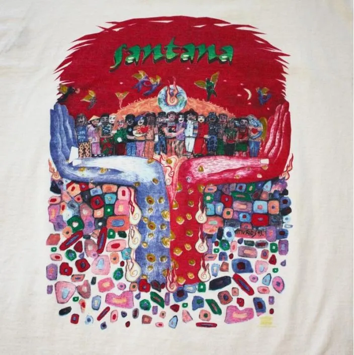 SANTANA ARTWORK - 90's T XL