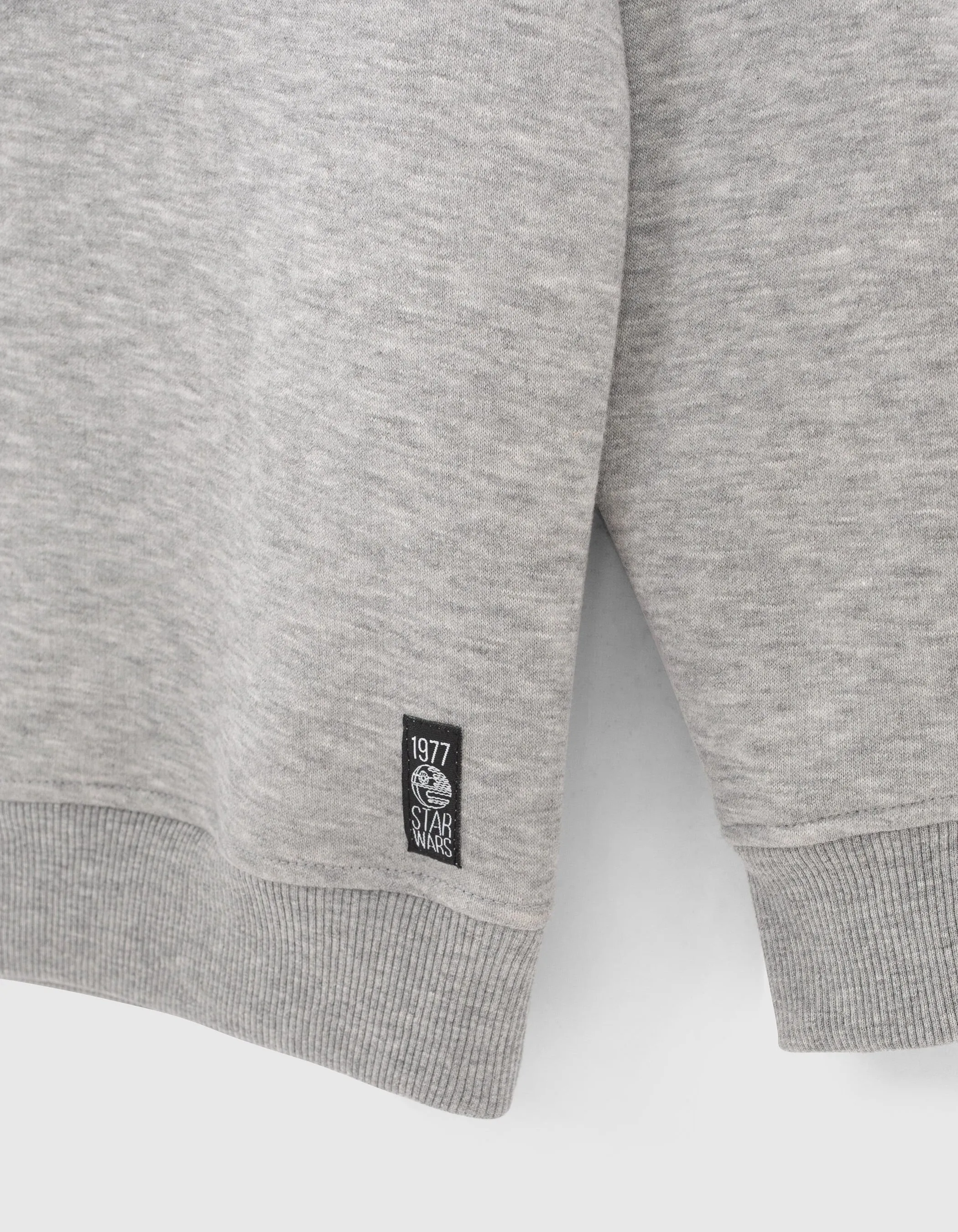 Sweat gris brodé sequins velours IKKS - STAR WARS™ garçon