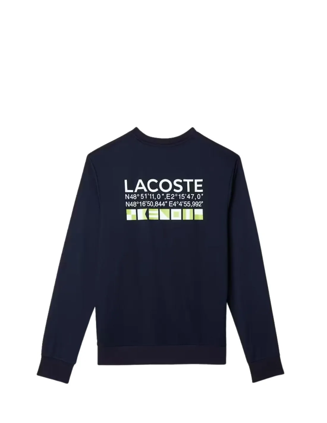 Sweatshirt homme Lacoste Ref 57806 166 Marine