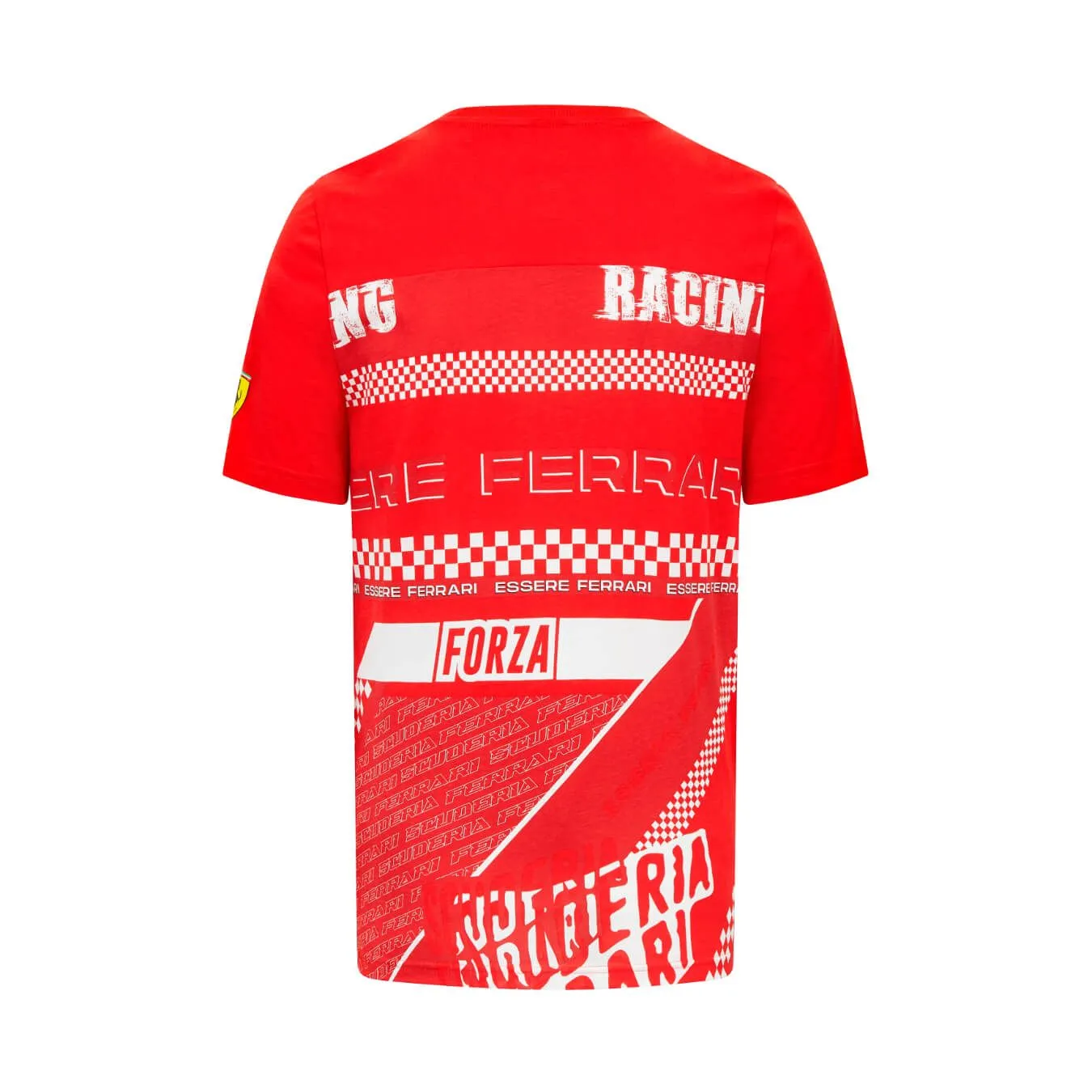 T-shirt FERRARI Puma Graphique Rouge pour homme