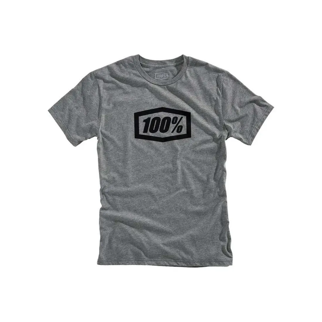 T-shirt motocross gunmetal 100% Essential