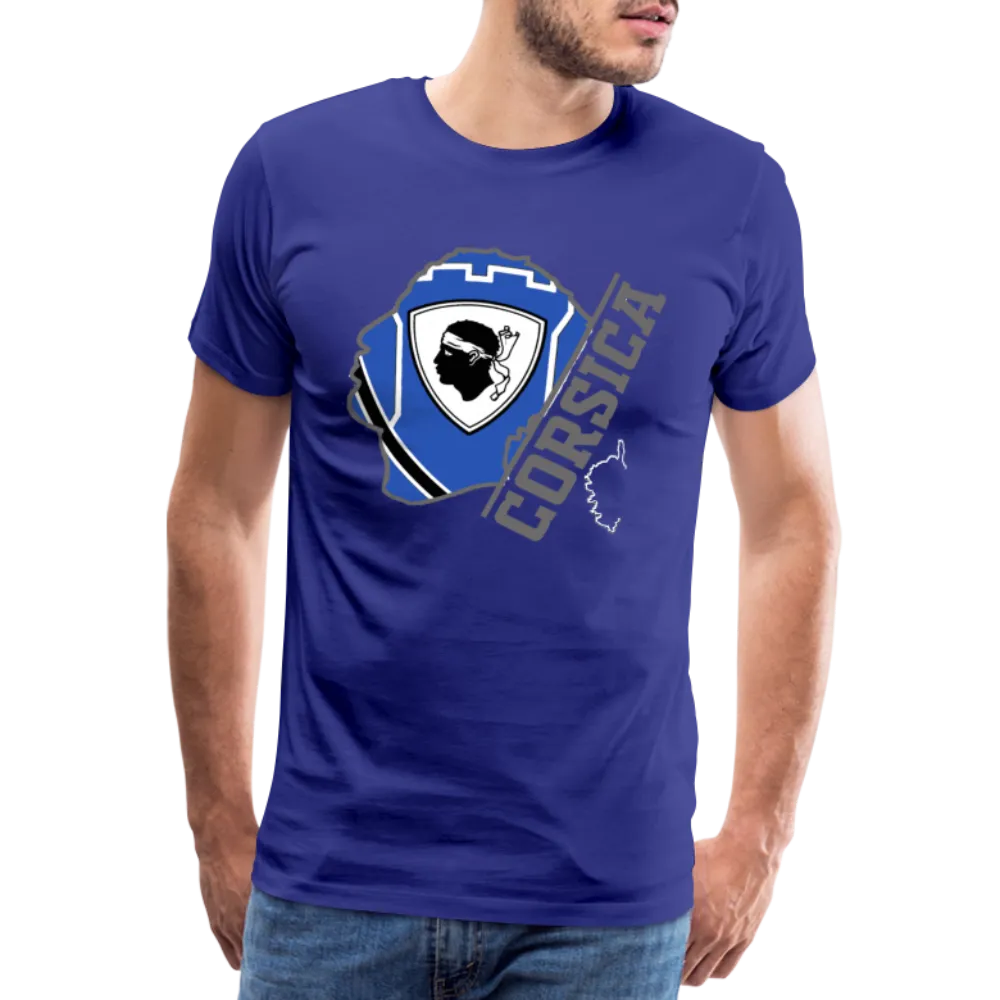T-shirt Premium Homme Corsica Tête de Maure
