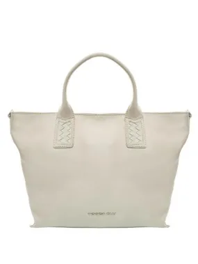 Tosca Blu Flora Cabas À Main, Avec Bandoulière Blanc Ivoire - Achetez À Prix Outlet!