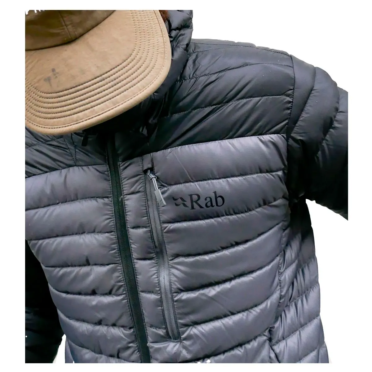 Veste Rab Equipment Microlight Alpine Jacket Black Graphene