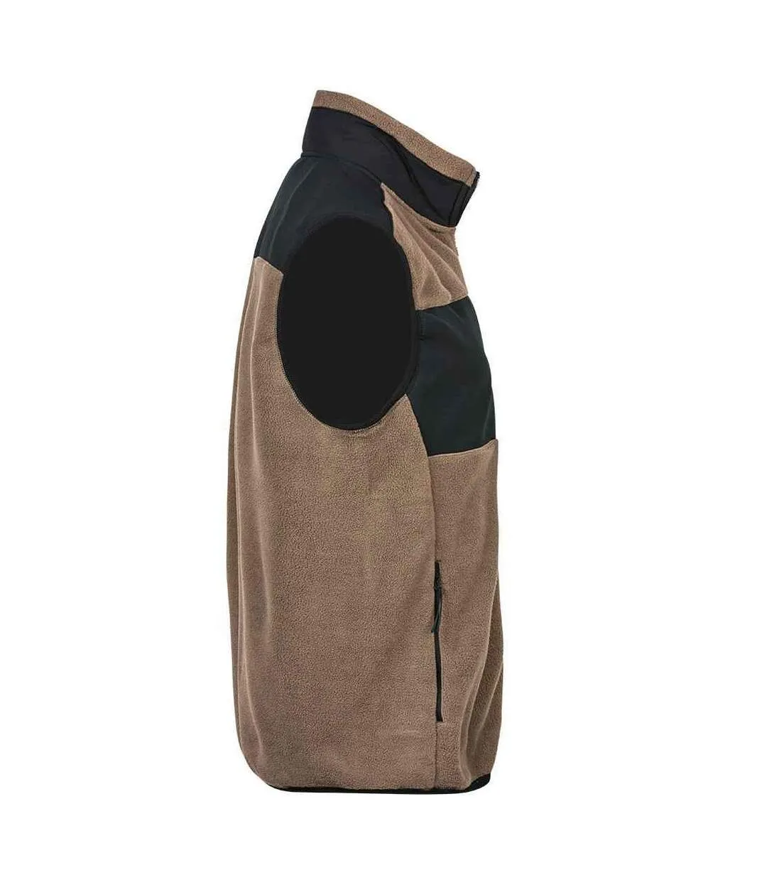 Veste sans manches mountain homme argile / noir Tee Jays