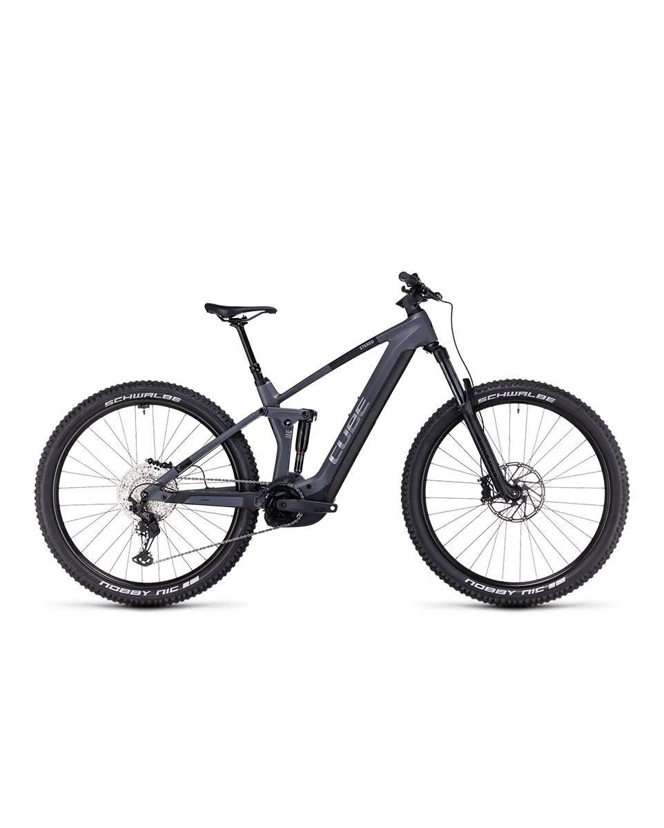 VTT électrique tout suspendu Unisexe STEREO HYBRID 140 HPC RACE 750 Gris
