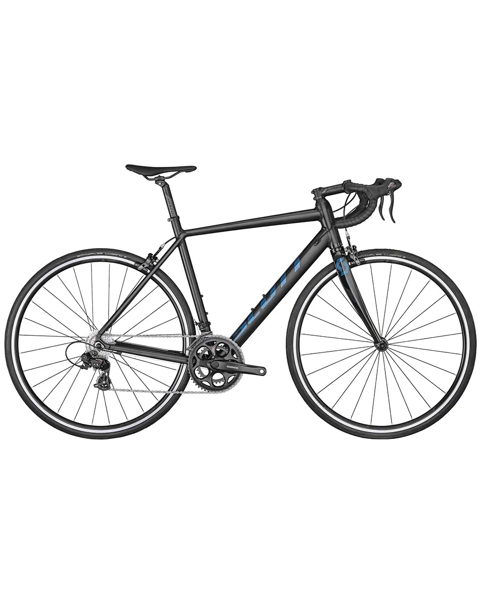 Vélo de route Unisexe SPEEDSTER 50 RIM BRAKE Noir