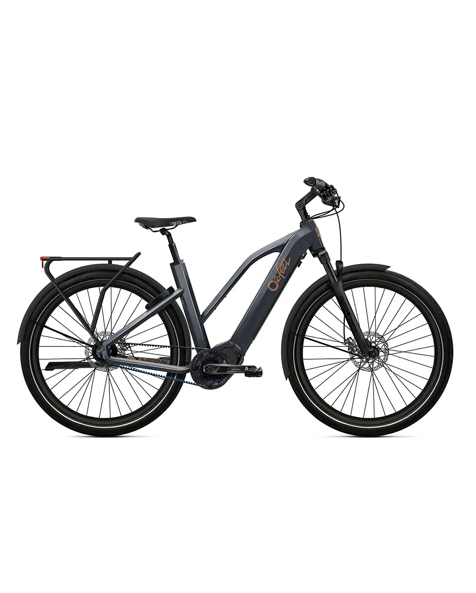 Vélo électrique urbain Unisexe VERN 9.1 iPA432 T57/L Gris Anthracite